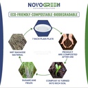 7" Heavy Duty Compostable Bagasse Plates 