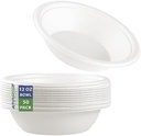 12oz (360 ml) Heavy Duty Compostable Bagasse Bowls